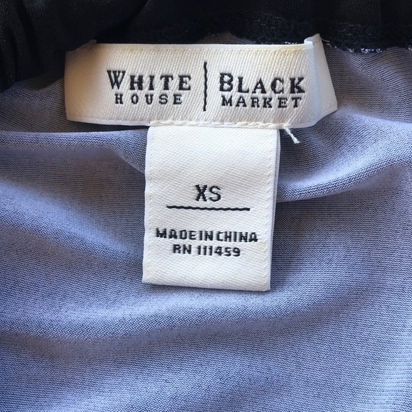 White House Black Market Sleeveless Top Sz XS - Picture 3 of 8